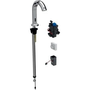 Geberit washbasin tap Piave mains operation, for concealed function box
