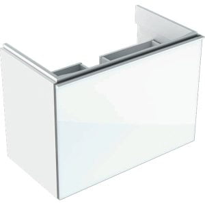 Geberit Acanto cabinet for washbasin, with one drawer, small projection