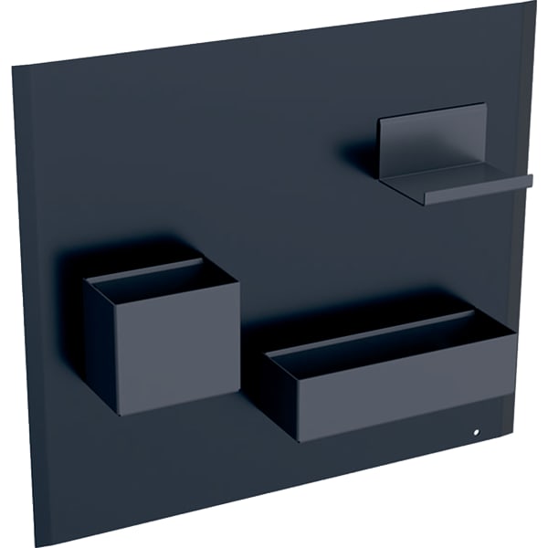 Geberit magnetic board with storage boxes