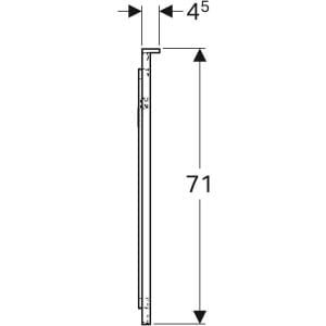 Geberit Xeno² ogledalo sa direktnim i indirektnim osvetljenjem